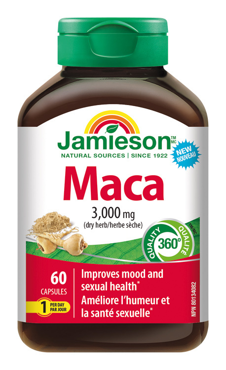 Jamieson Maca 3000 mg 60 kapslí