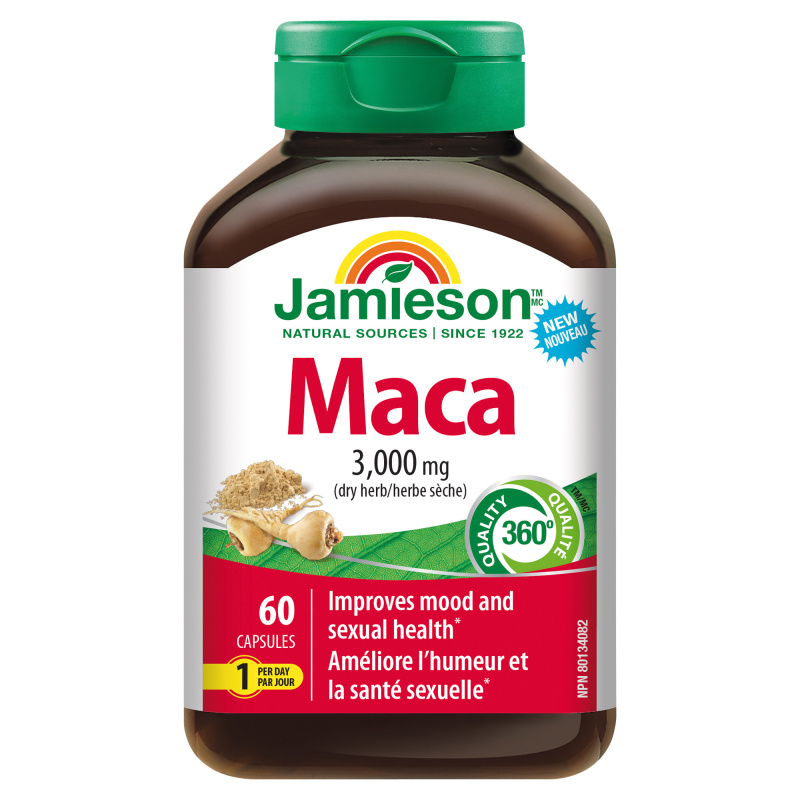 Jamieson Maca 3000 mg 60 kapslí