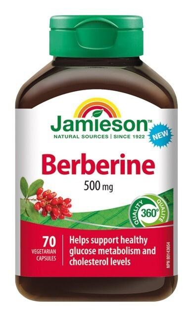 JAMIESON Berberin 500mg cps.70