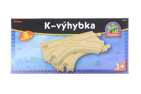 Maxim vláčkodráha K výhybka 2 ks