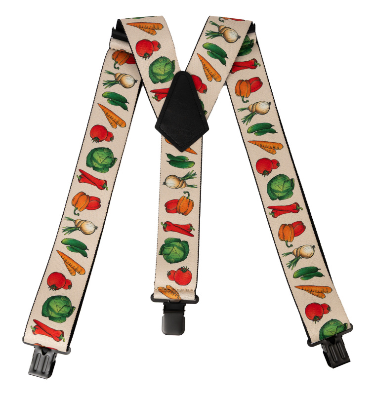 Universal Kšandy - zelenina - béžové