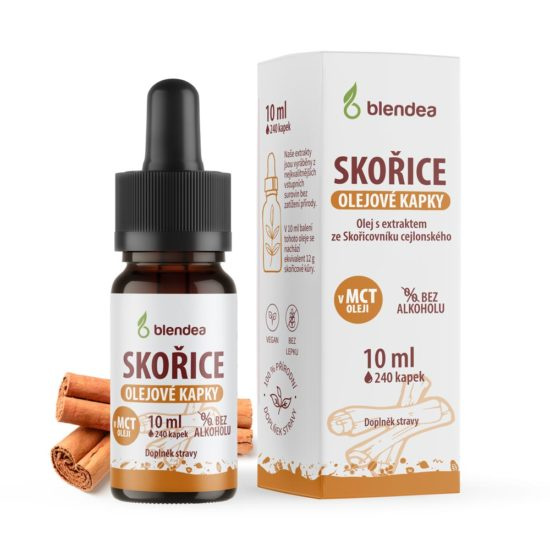 Blendea Skořice olejové kapky 10ml