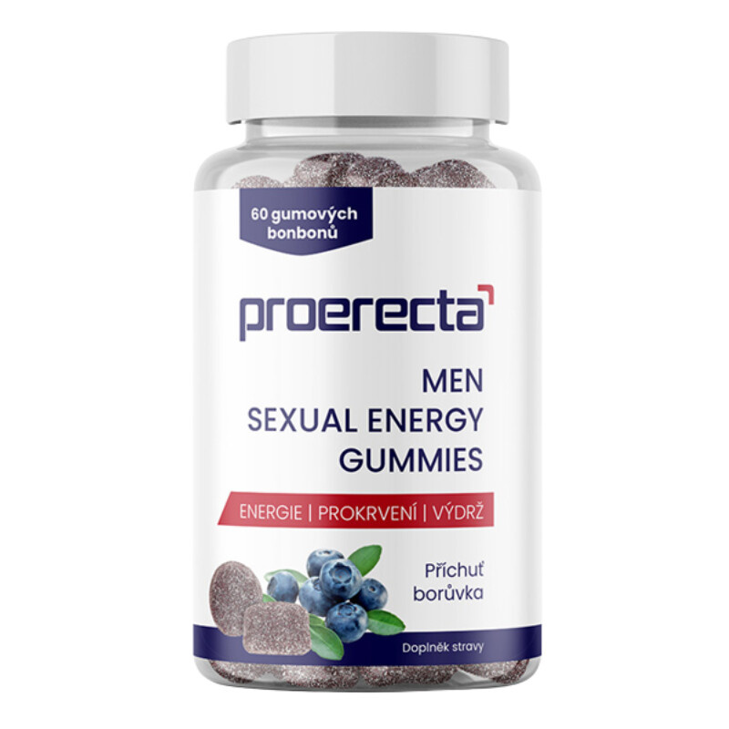 Proerecta Men Sexual Energy gummies 60 ks
