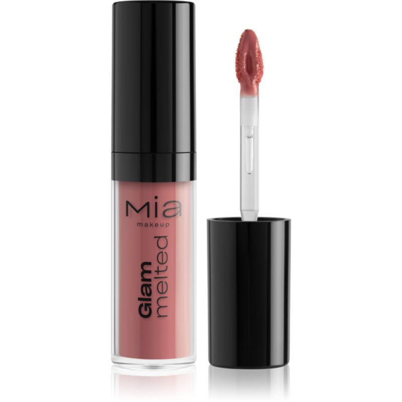 Mia Cosmetics Glam Melted tekutá rtěnka s matným finišem odstín 02 Delicat 5 g