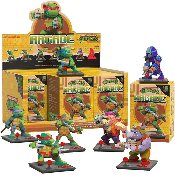 Blind box Mighty Jaxx: Teenage Mutant Ninja Turtles - Arcade Style 10 cm