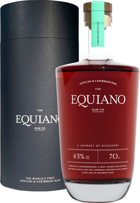 Equiano Rum v tubě 43% 0,7l