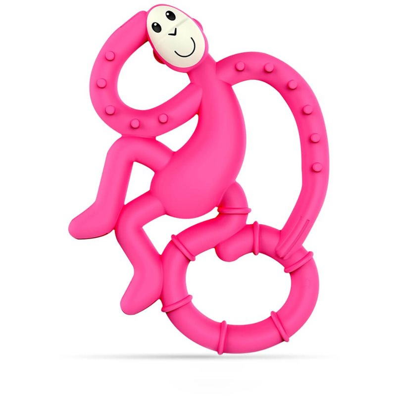 Matchstick Monkey Mini Monkey Teether kousátko s antimikrobiální přísadou 1 ks