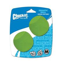 Hračka pes Chuckit Erratic Ball  M 6cm/2ks