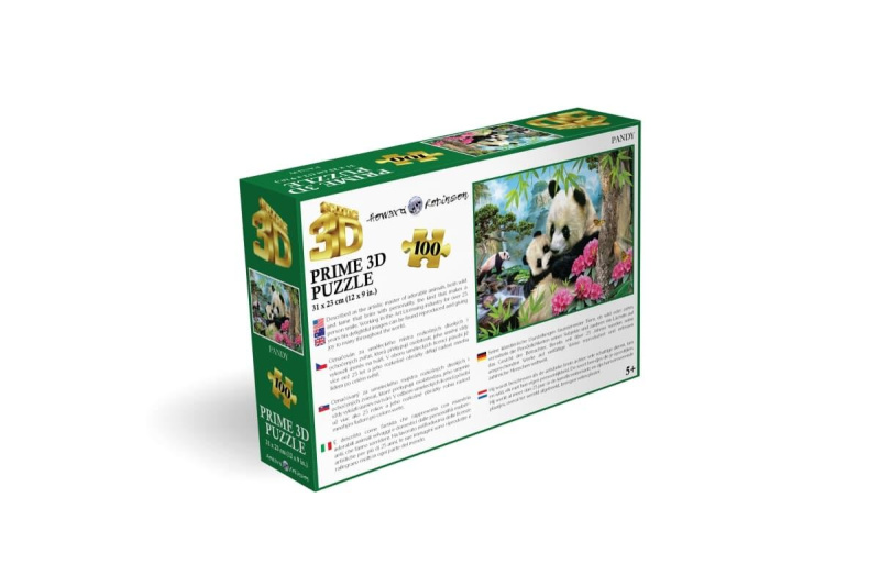 Puzzle 3D - Pandy