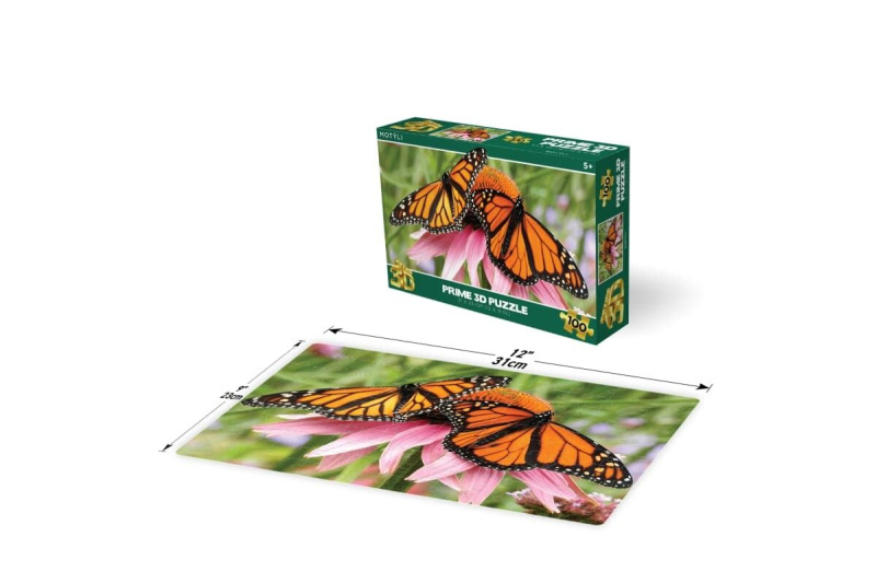 Puzzle 3D - Motýli