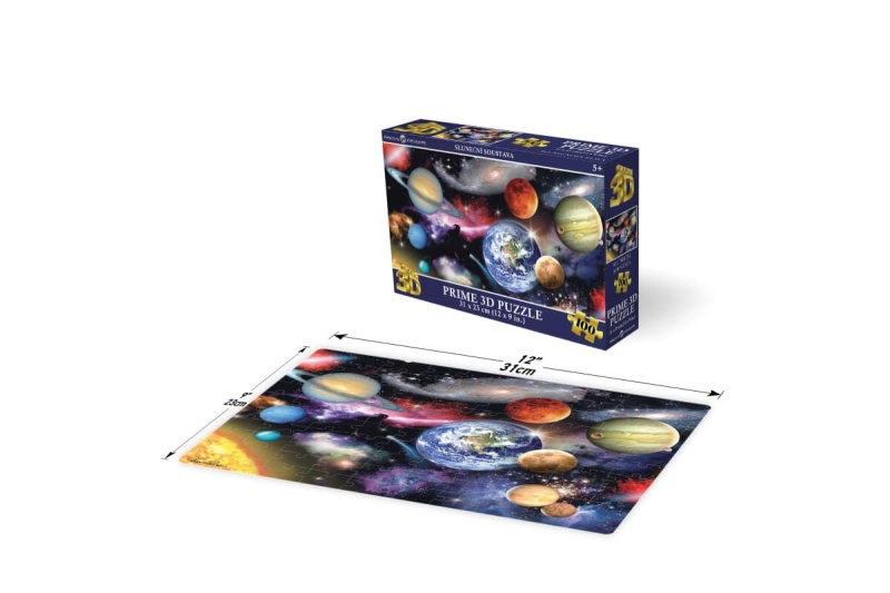 Puzzle 3D - Sluneční soustava