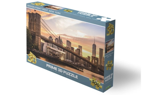 3D puzzle brooklynský most new york