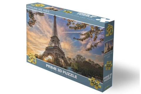 3D puzzle Eiffelova věž Paříž