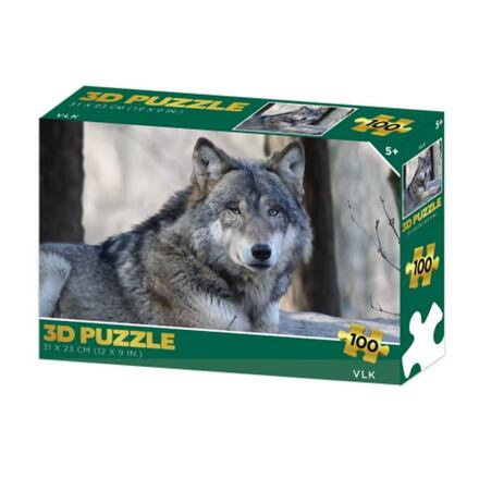 Puzzle 3D - Vlk
