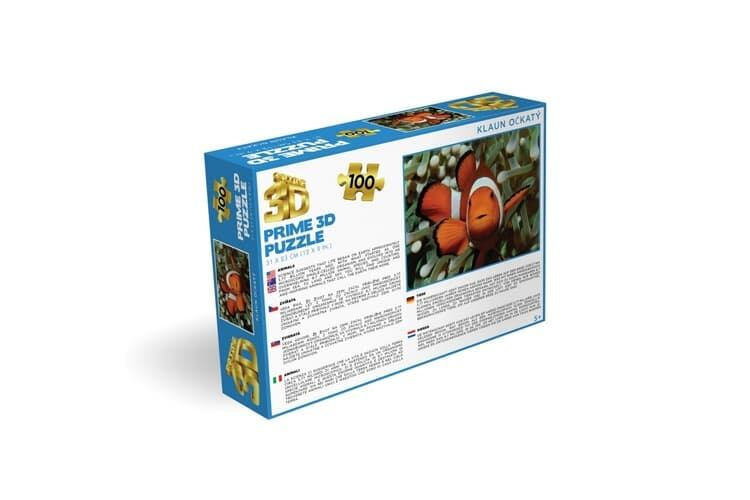 Puzzle 3D - Klaun očkatý