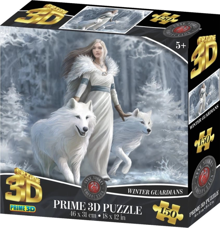 PRIME 3D PUZZLE Zimní strážci 150 ks