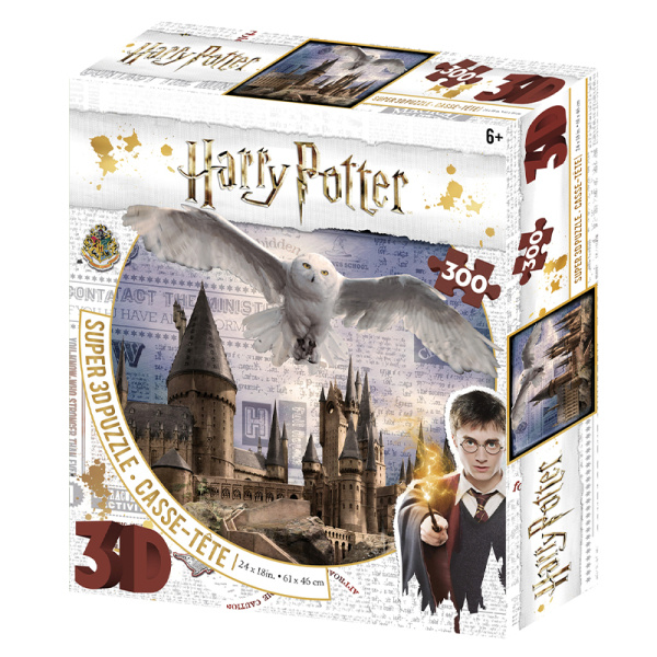 PRIME 3D Harry Potter: Bradavická škola čar a kouzel 3D 300 dílků