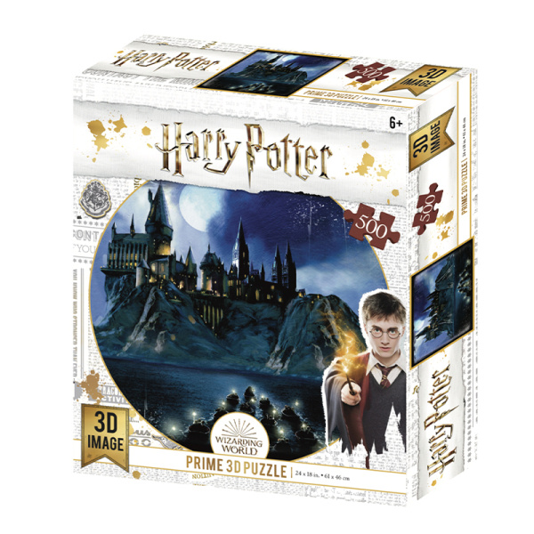 Puzzle Harry Potter: Příjezd do Bradavic 3D