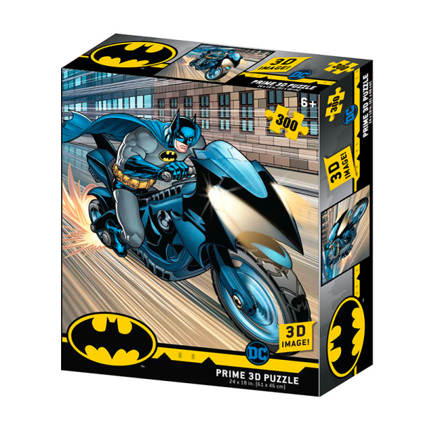 PRIME 3D Batcycle 300 dílků