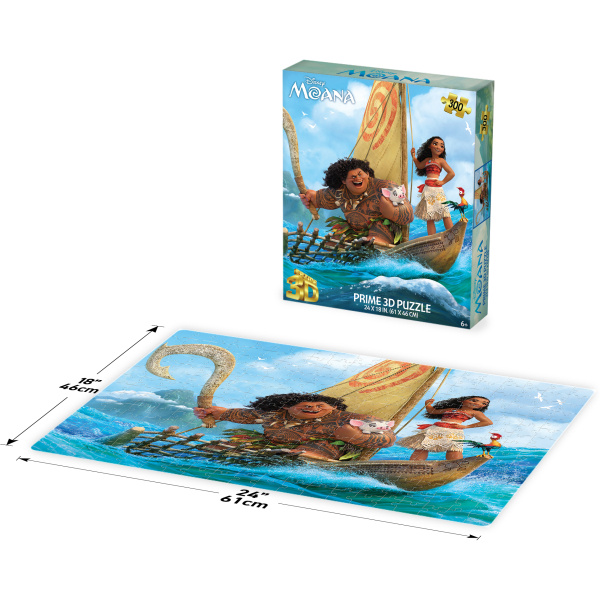 PRIME 3D PUZZLE - Moana 300 dílků