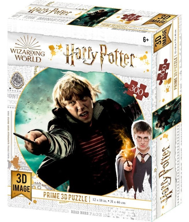 PRIME 3D Harry Potter: Ron Weasley 3D 300 dílků