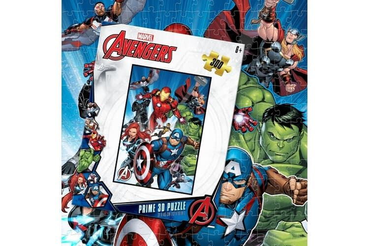 PRIME 3D Puzzle Avengers 3D 200 dílků