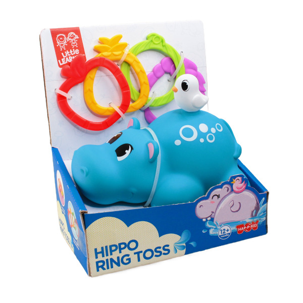 HAP-P-KID Dětská hra házení kroužků hroch