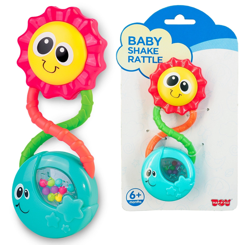 HAP-P-KID Chrastítko pro miminka - Sluníčko