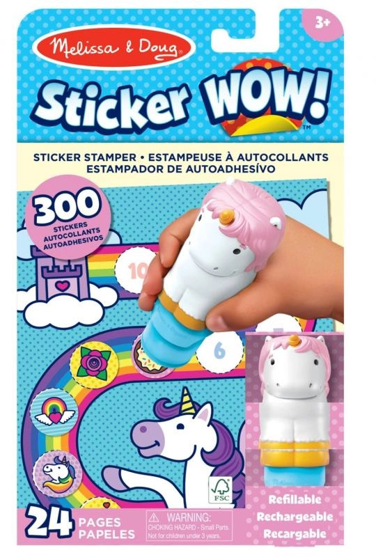 Samolepková sada UNICORN – opakovaně použitelné samolepky
