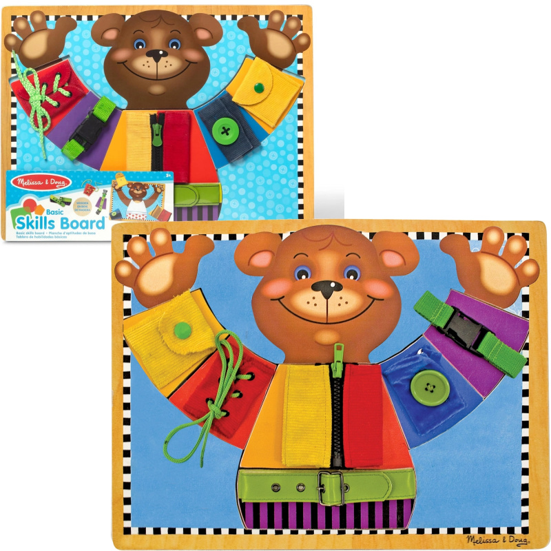 Melissa & Doug Základní výuka oblékání