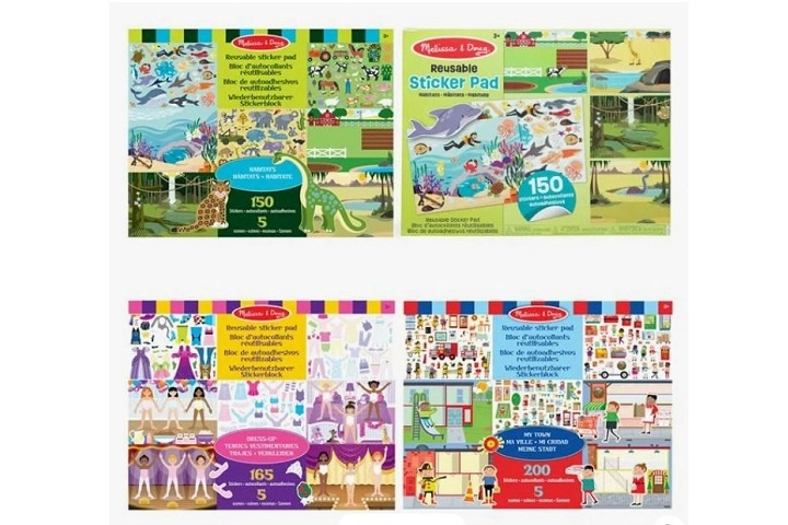 Opakovaně použitelná omalovánka pro děti Melissa & Doug (asort)