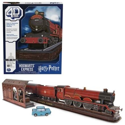 4D BUILD 3D Puzzle Harry Potter: Bradavický Expres 181 dílků