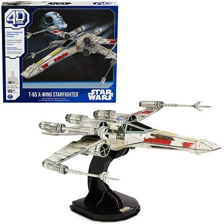 4D BUILD 3D Puzzle Star Wars: Stíhačka X-Wing 160 dílků