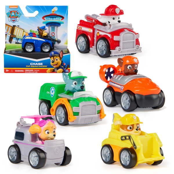 Spin Master Tlapková patrola mini autíčko s figurkou 6 druhů plast