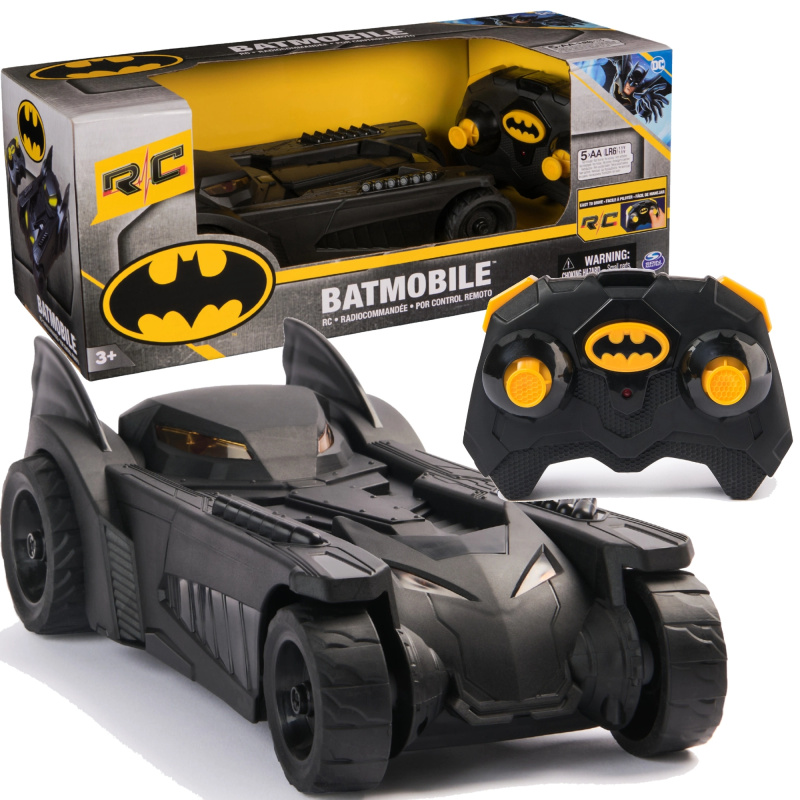 Batman Batmobil RC s osvětlením a zvuky 23 cm