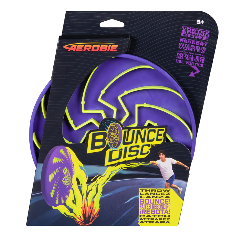 AEROBIE PRO Bounce - Létající, házecí disk, průměr 20 cm, assort