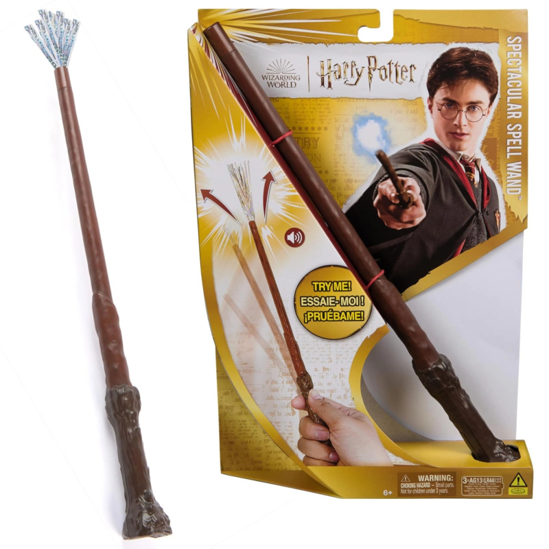 Magická hůlka HARRY POTTER Spectacular Spell 33 cm se zvukem