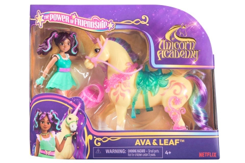 Unicorn Academy figurky Ava a Leaf 11 cm