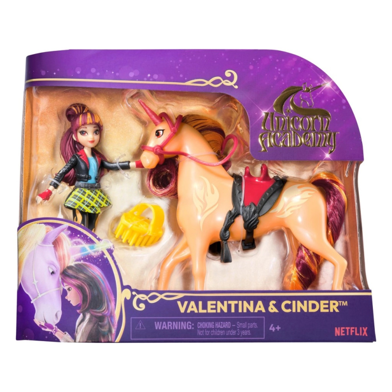 Unicorn Academy figurky Valentina a Cinder 11,5 cm