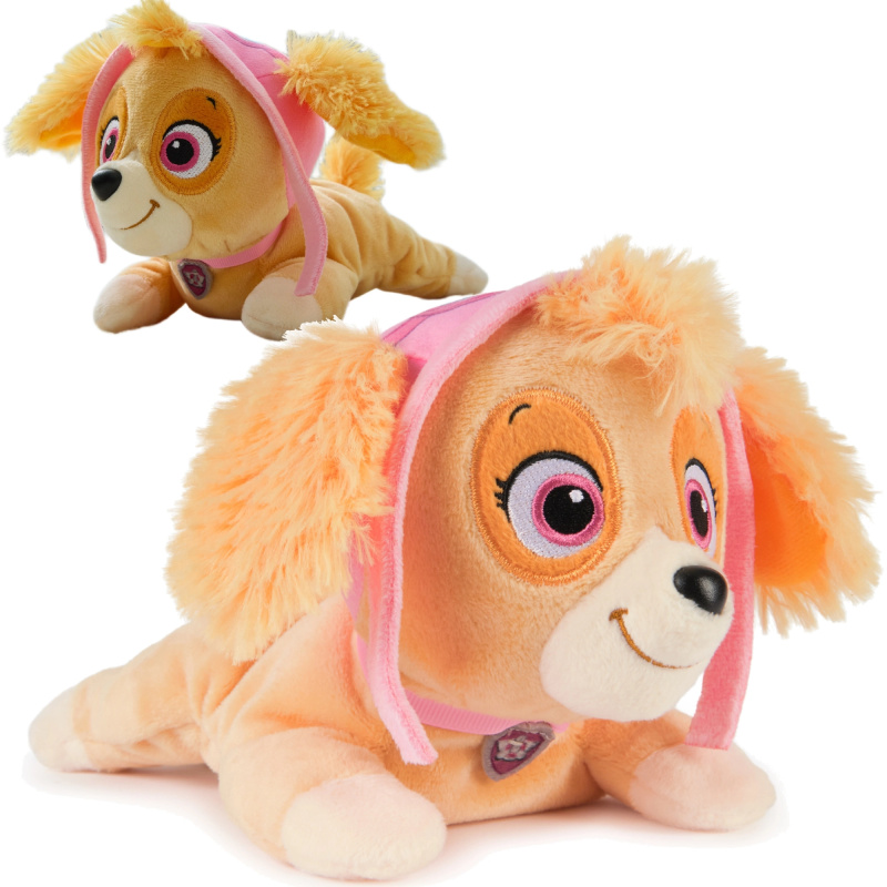 GUND plyšová Skye z Tlapkové patroly – ležící pejsek 22 cm