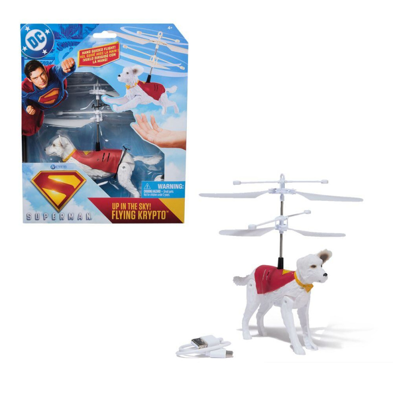 Interaktivní létající figurka psa Krypto od DC Comics 19 cm