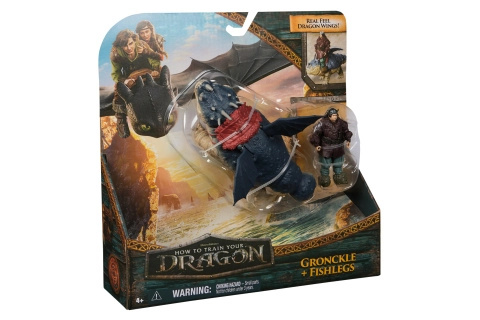 Jak vycvičit draka - Drak a viking Gronckle a Rybinoha