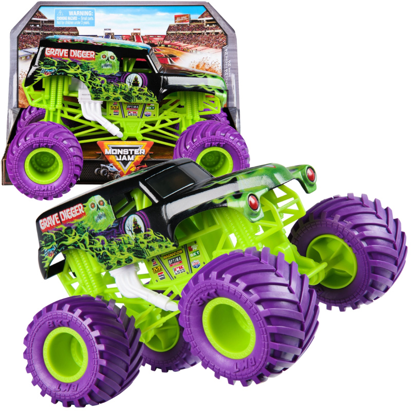 Spin Master Monster Jam Grave Digger monster truck 1:24