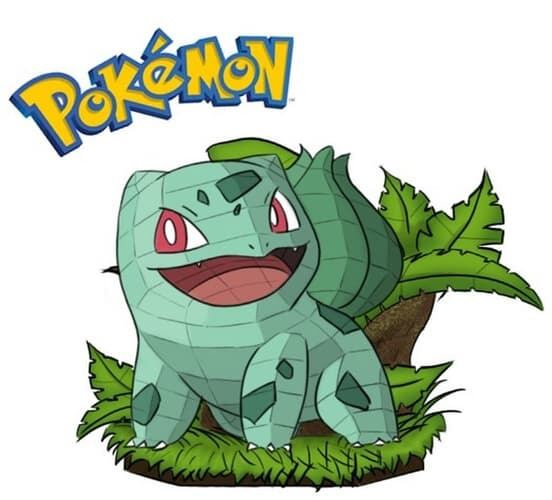 3D puzzle Pokémon Bulbasaur od 4D Puzzle
