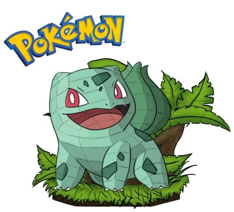 3D puzzle Pokémon Bulbasaur od 4D Puzzle