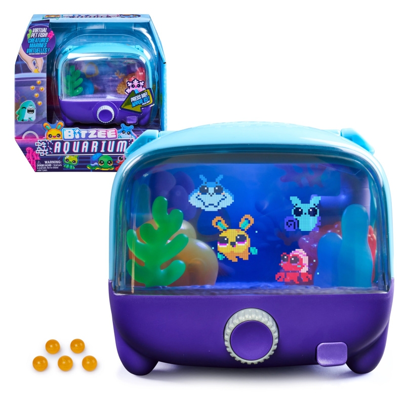 Spin Master Bitzee Aquarium interaktivní digitální akvárium s virtuálními mazlíčky