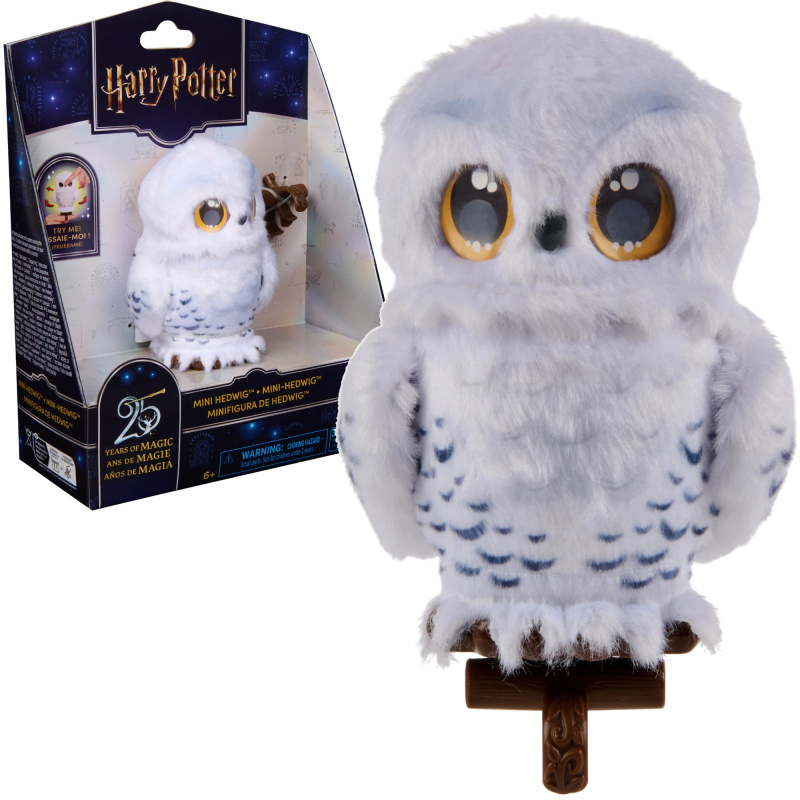 Spin Master Harry Potter mini interaktivní sova Hedvika - 1 kus