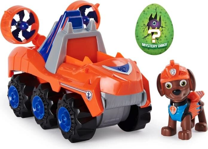Spin Master Tlapková patrola Dino Rescue – poduškový člun Zuma s figurkami (17,5 cm)