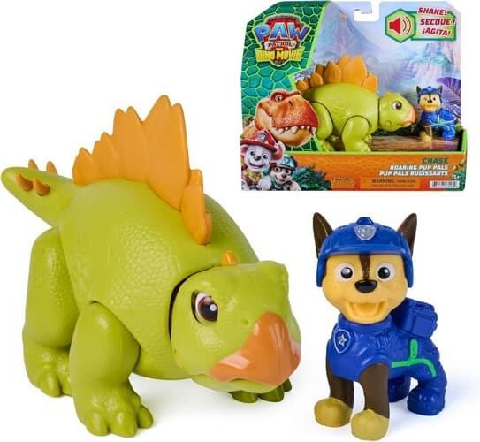 Spin Master Tlapková patrola dinozauri: Chase s interaktivním stegosaurem (10 cm)