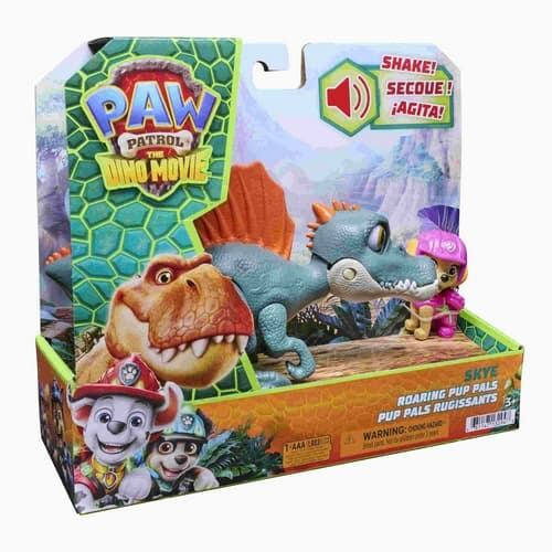 Spin Master Tlapková patrola dino film: Skye a interaktivní spinosaurus ro roaring pup pals 12,5 cm